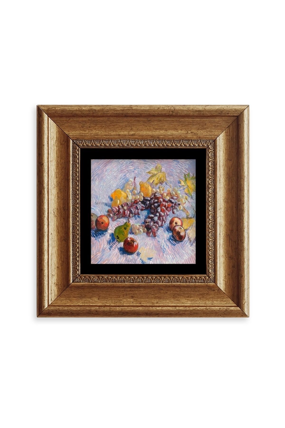 Van Gogh Çerçeveli Taş Tablo 20 cm