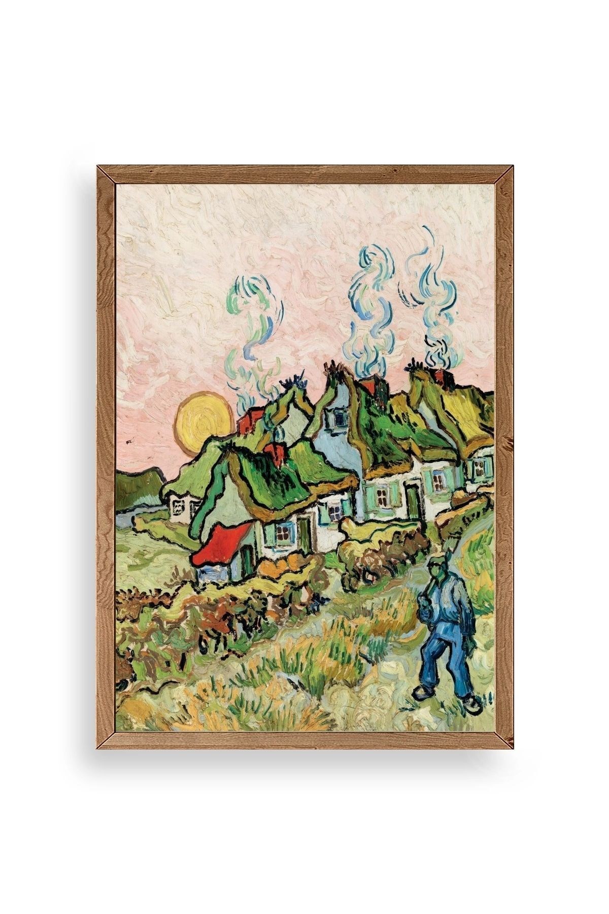 Picasso Ahşap Çerçeveli Tablo 50 x 70