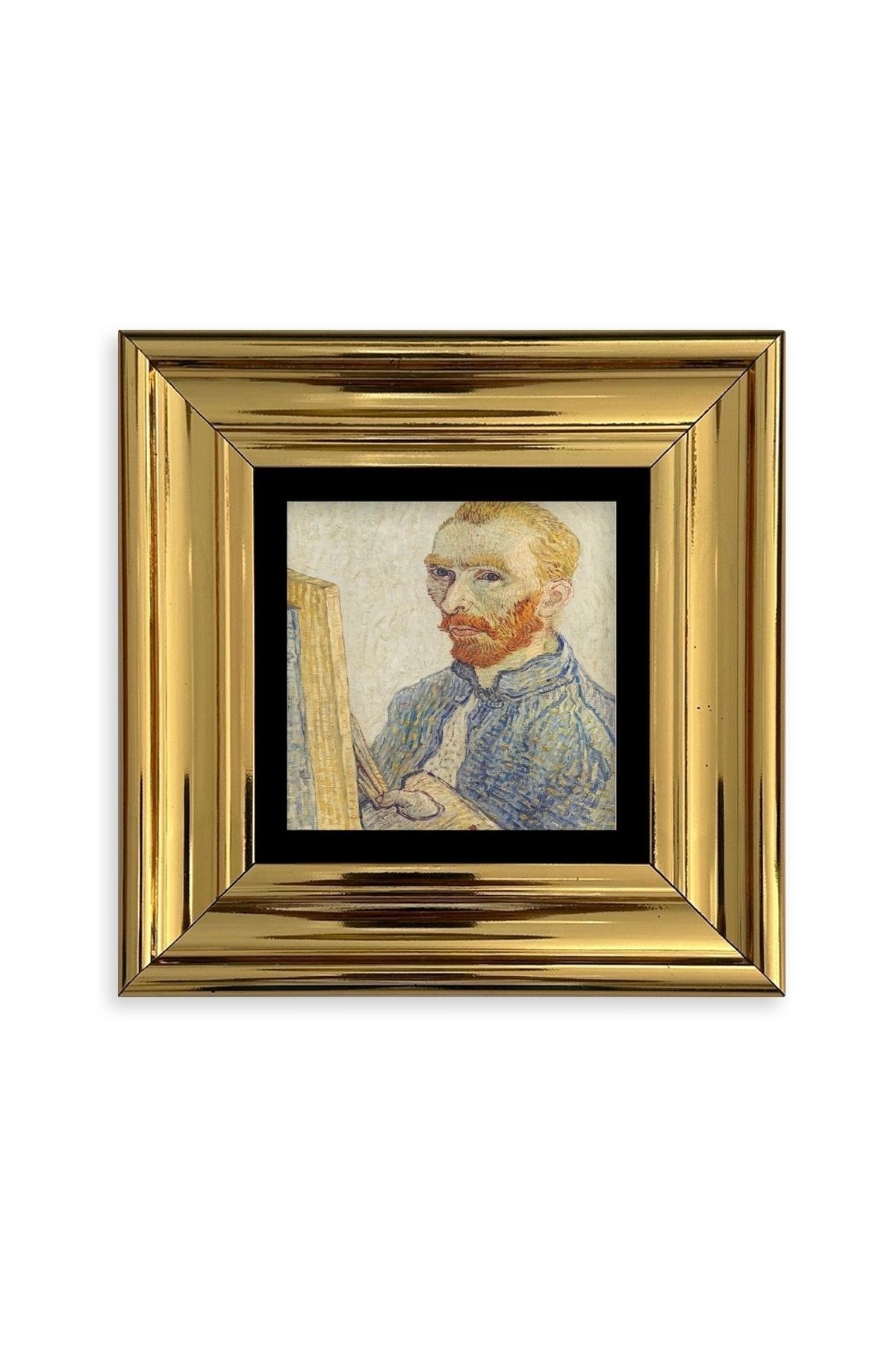 Van Gogh Çerçeveli Taş Tablo 20 cm