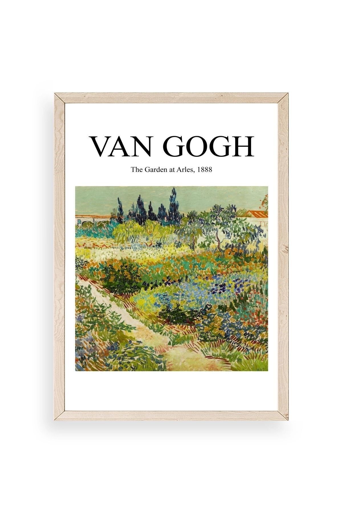 Van Gogh Ahşap Çerçeveli Tablo 50 x 70