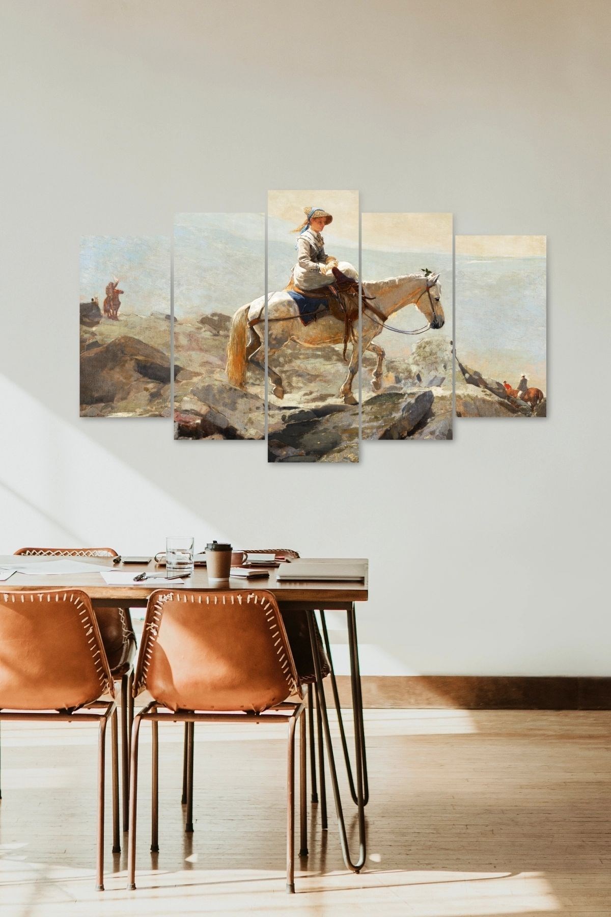 Manzara 5 Parçalı Mdf Tablo 60 x 100