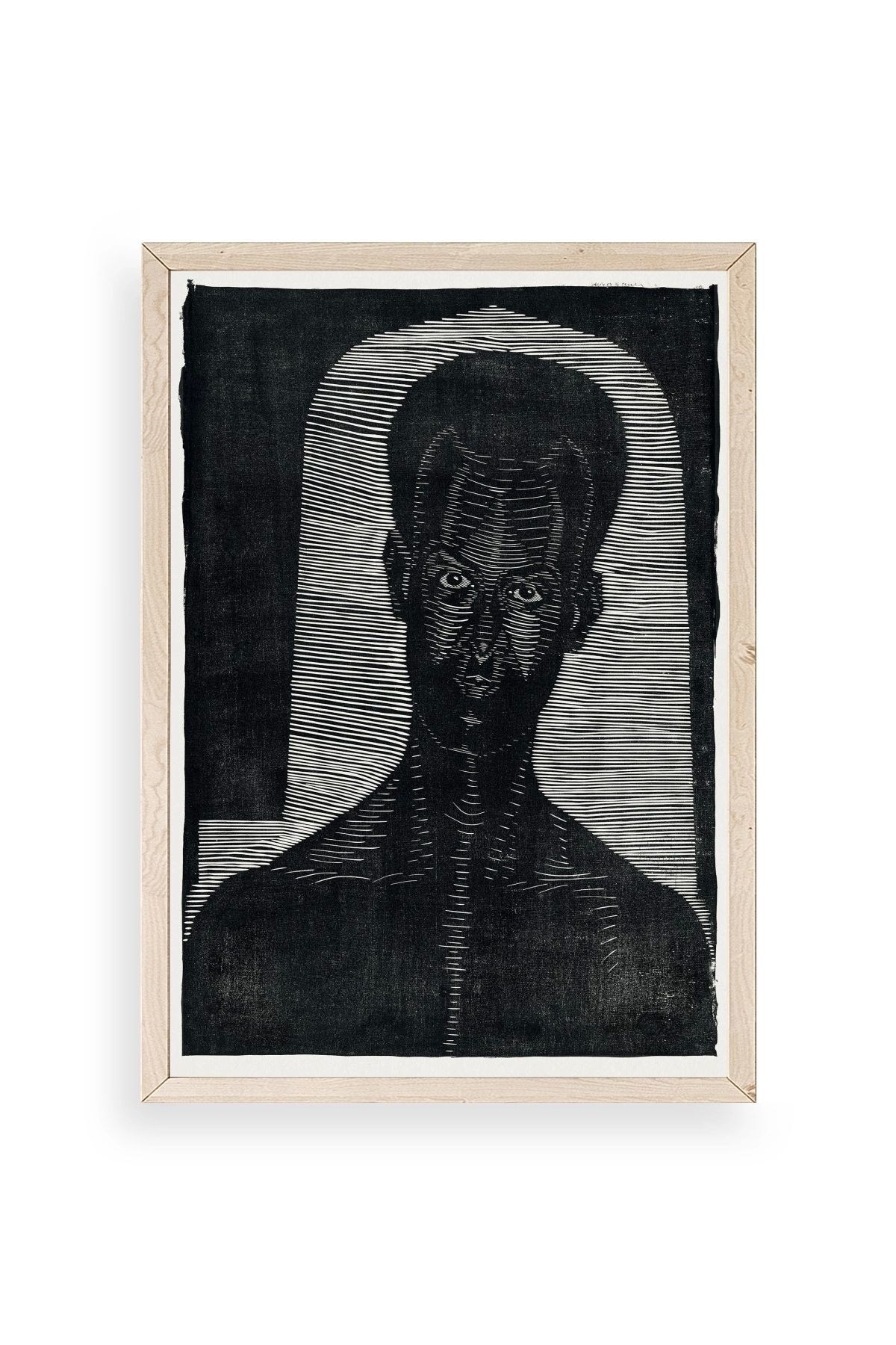 Samuel Jessurun Ahşap Çerçeveli Tablo 17 x 23