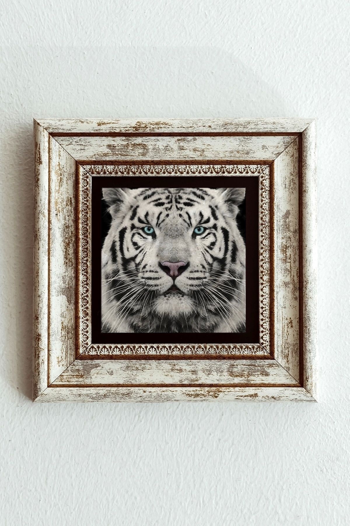 Çerçeveli Taş Tablo , Çerçeveli Taş Duvar Dekoru-enkcrcvtbl-00095 20 cm