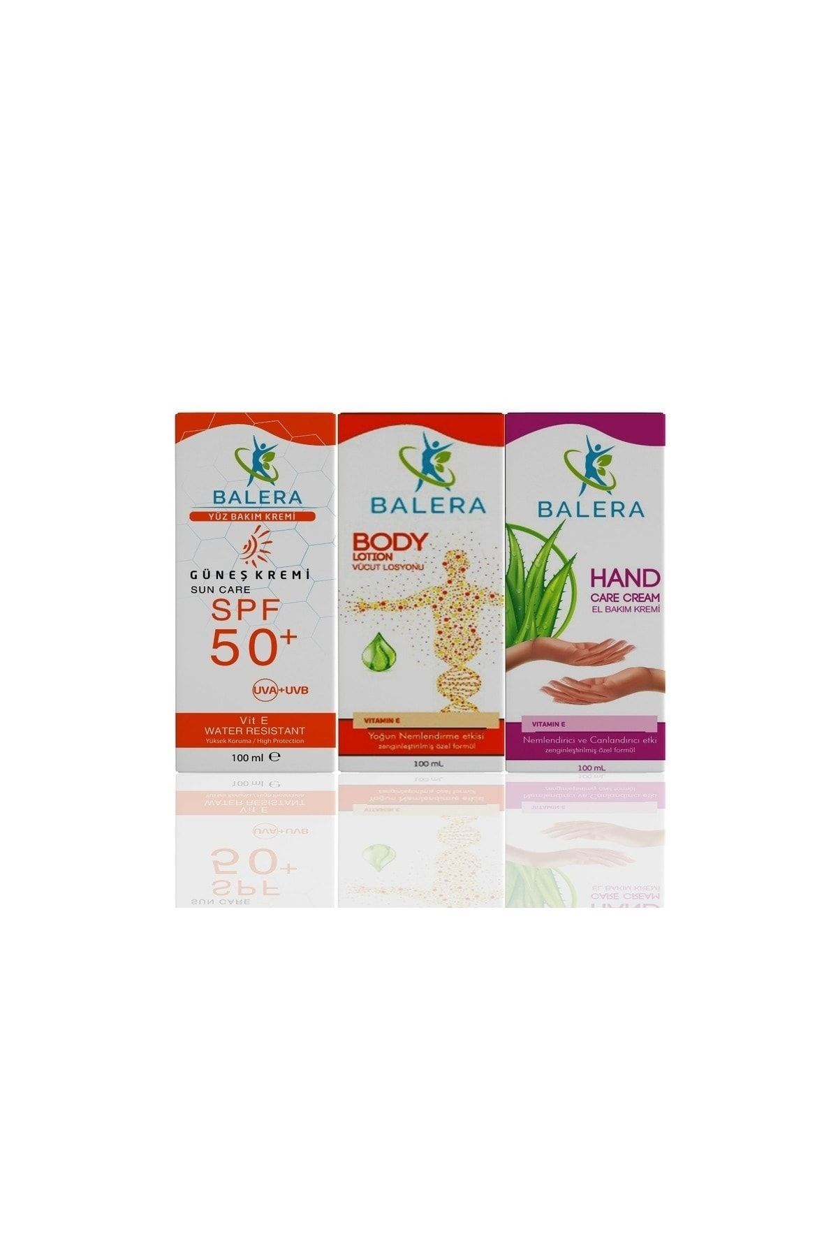 El Kremi & Vücut Losyonu & Güneş Kremi Spf 50