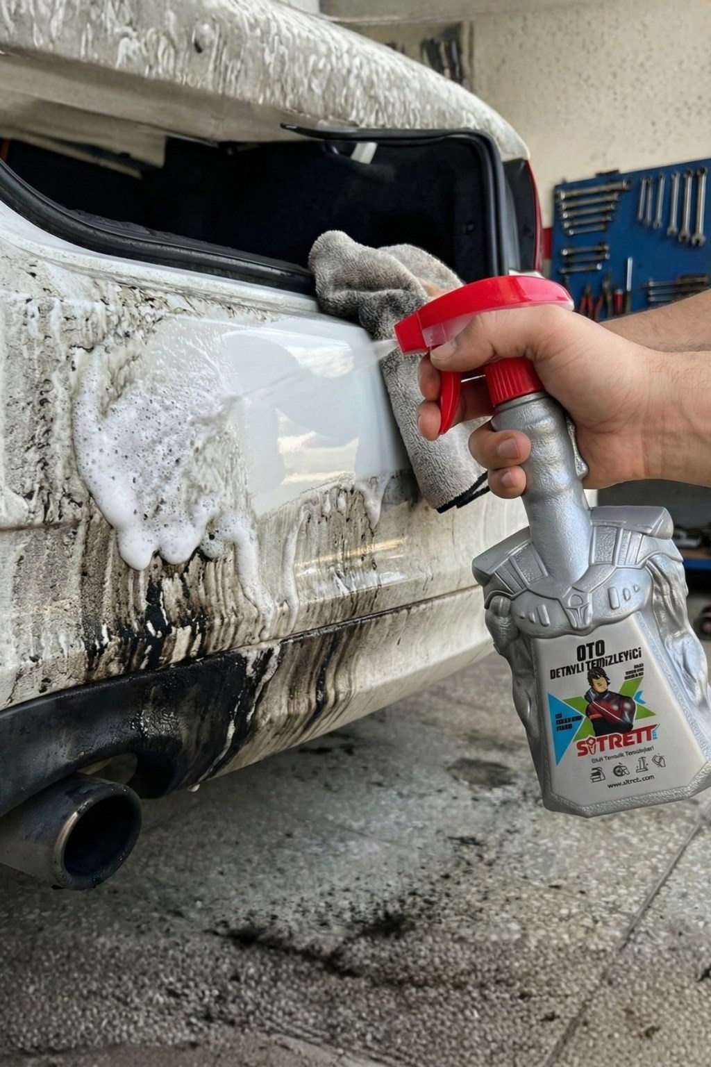 SİTRETT MX Süper Kahraman Oto Detaylı Temizleyici 700 Gr. — Nogayt Endüstri Kimya Ar-Ge — görsel 5