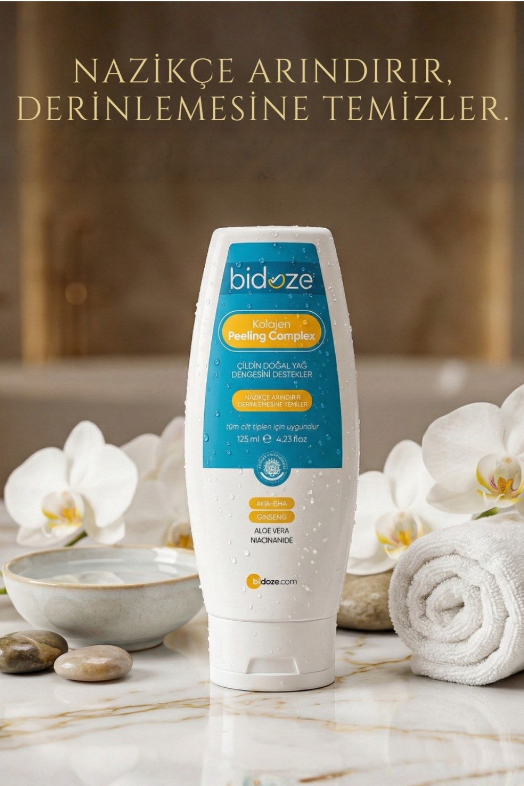 Bidoze Kolajen Peeling Complex 125 Ml | Gözenek Sıkılaştırıcı ve Siyah Nokta Karşıtı Arındırma