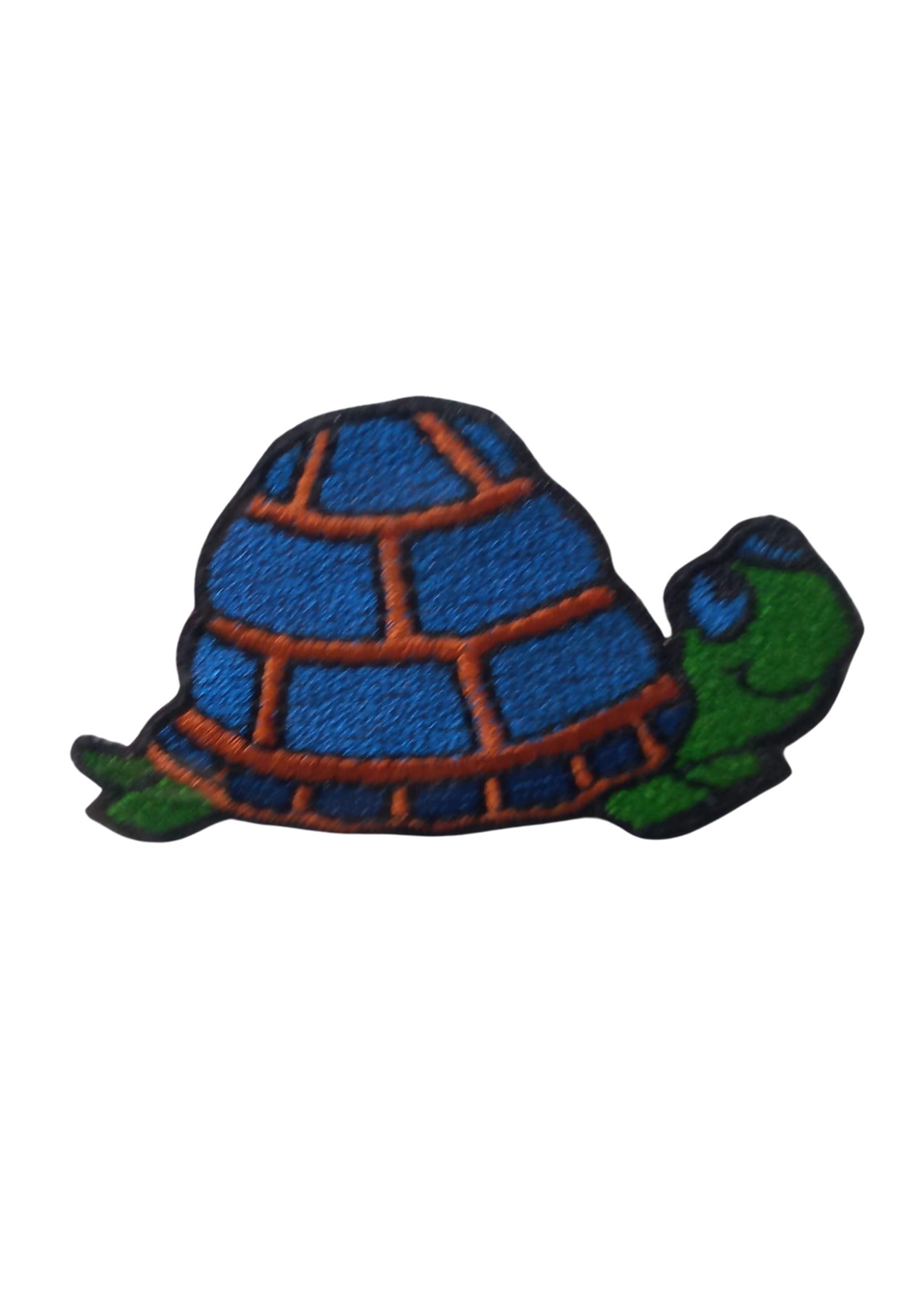 Aplike Ütü İle Yapışan Kaplumbağa Arma 4x3 cm