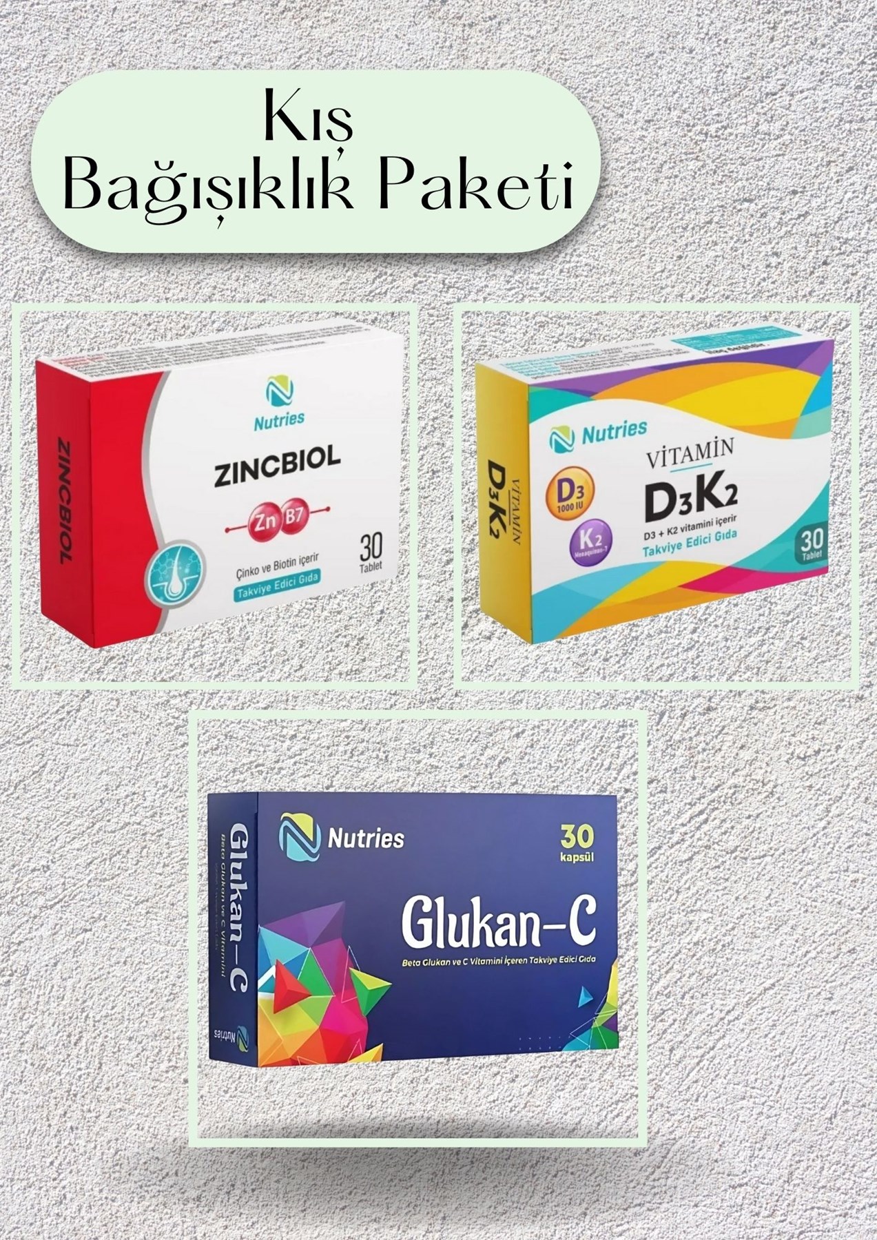 Kış Bağışıklık Paketi – Güçlü 3’lü Koruma