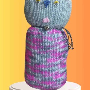 Tıkırık Örgü Yastık Uyku ve Oyun Arkadaşı Boncuk - 45 cm