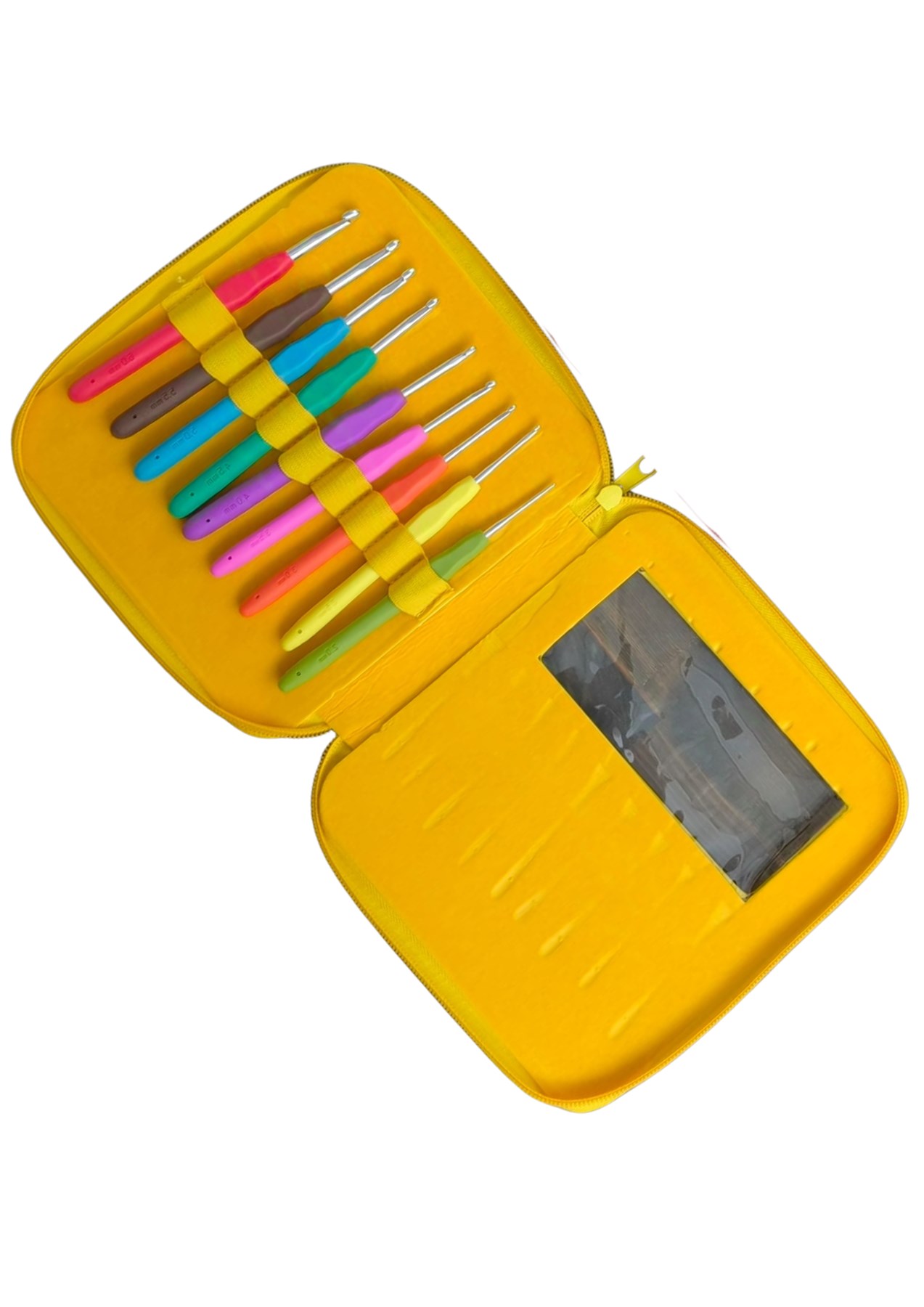 Fermuarlı Yün Tığ Set 2'den 6'ya Kadar 9 Adet( Renk Stok Durumuna Göre)