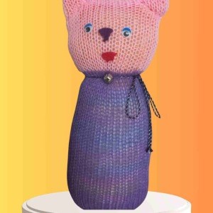 Tıkırık Örgü Yastık Uyku ve Oyun Arkadaşı ZıpZıp - 35 cm