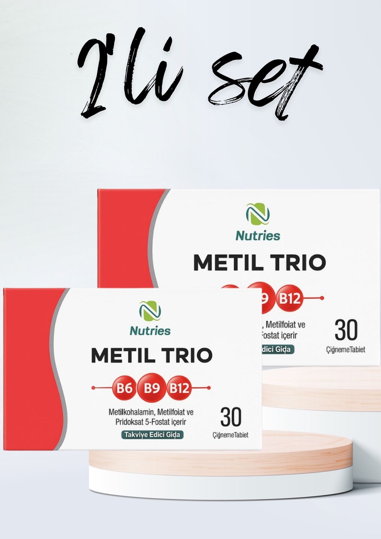 Metil B12 Çiğneme Tableti – 2’li Avantaj Paketi