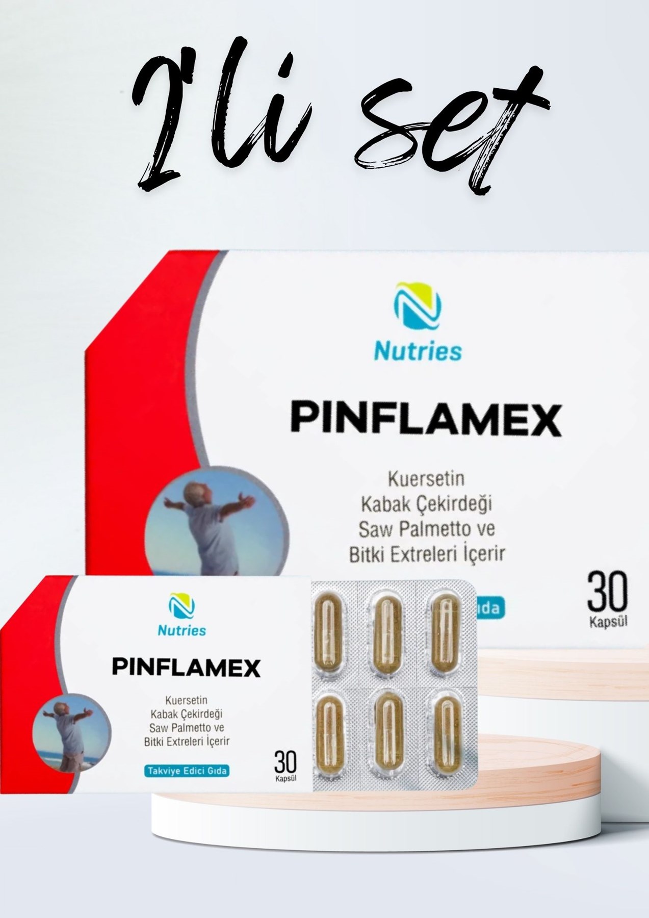 Pinflamex Eklem Destek Kapsülü 30’lu – 2’li Avantaj Paketi