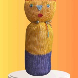 Tıkırık Örgü Yastık Uyku ve Oyun Arkadaşı Çıtırtı - 45 cm