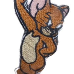 Aplike Ütü İle Yapışan Jerry Arma 6x3 Cm