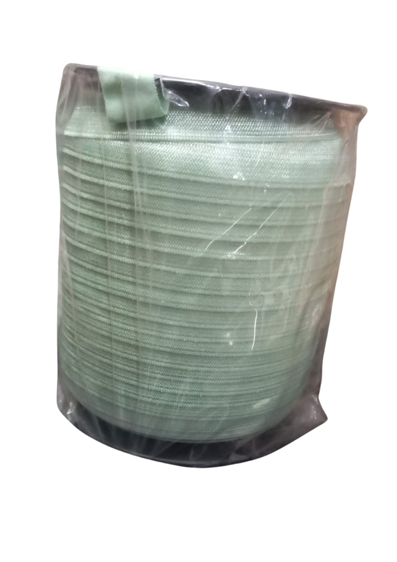 Çamaşır Lastiği Düz 1 cm  1 Metre Su Yeşili