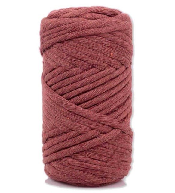 Pamuk Makrome 4 mm İp Kiremit