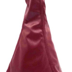 Tüm Araçlara Uyumlu Vites Körüğü Deri Bordo Renk