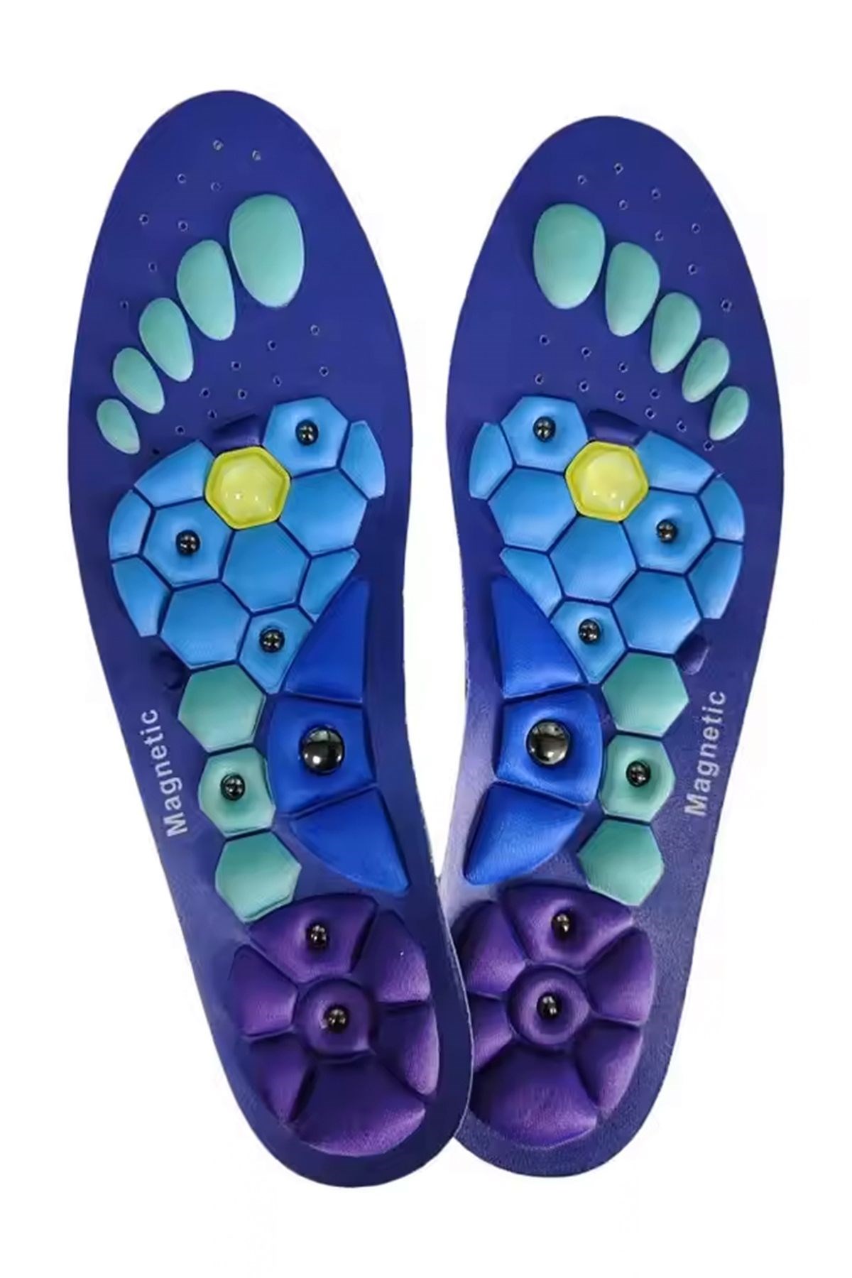 Manyetik Masajlı Refleksoloji Tabanlık – Ayakta Duruşu Dengeleyen Manyetik Ped