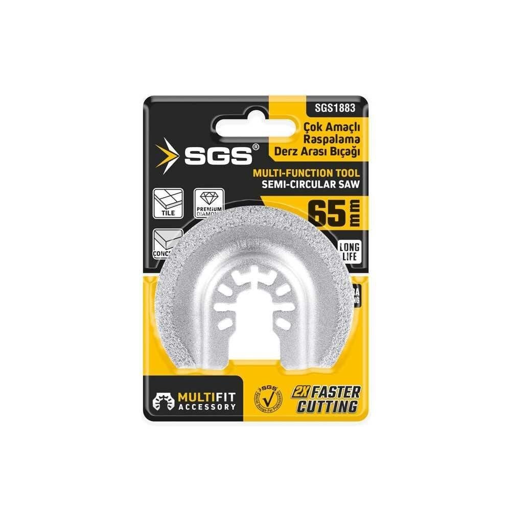 SGS 1883 Derz Arası Raspalama Bıçağı 65 mm Elmas