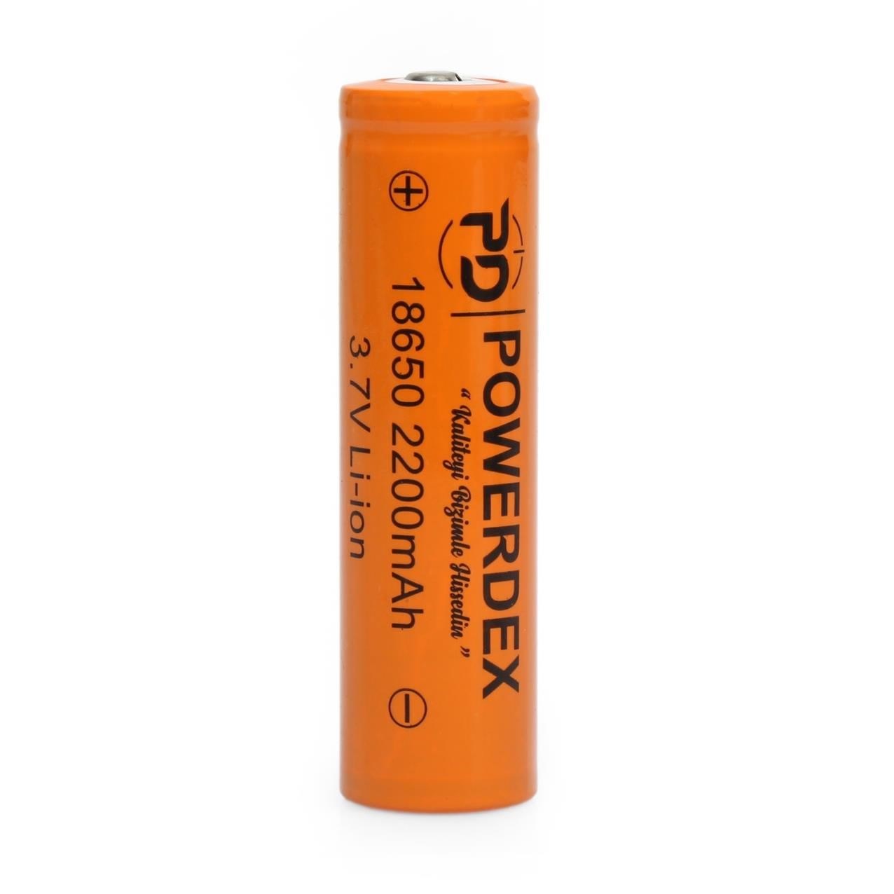 Ennalbur Powerdeks 18650 Şarjlı Pil 3.7 Volt 2200 mAH
