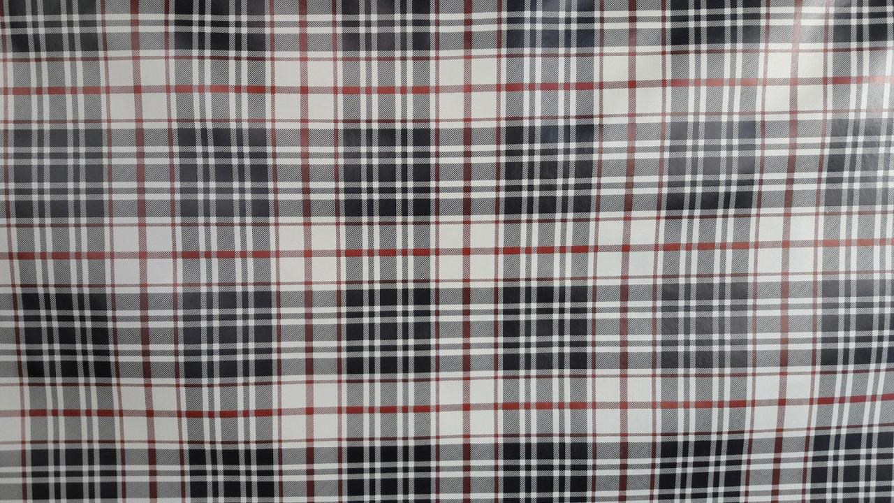 Florista Burberry Siyah Masa Örtüsü 1 Metre