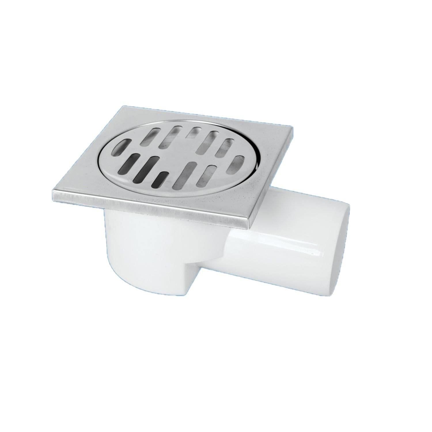 Gama Melez Yer Süzgeci 50 mm Yandan Çıkışlı 10x10 cm