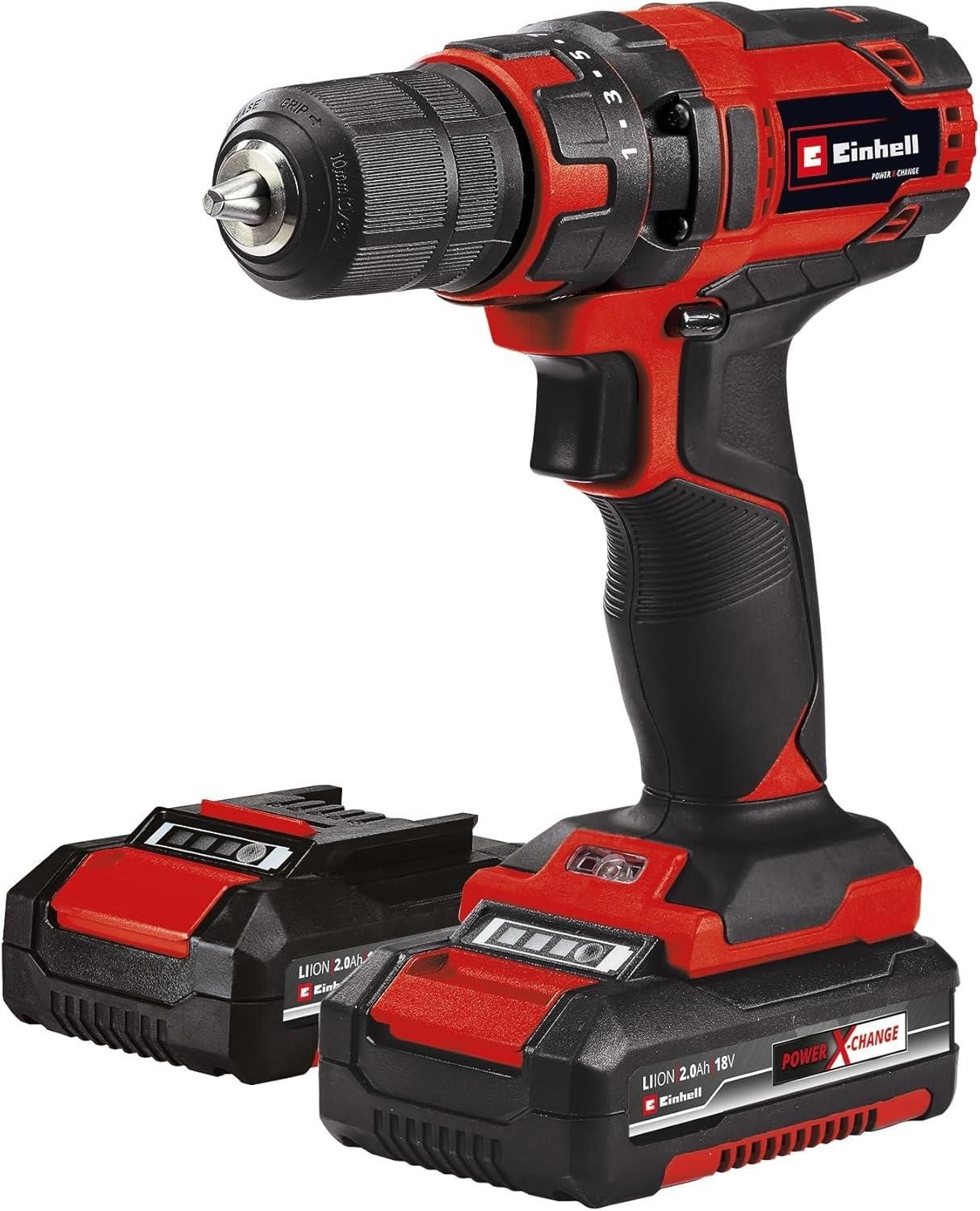 Einhell TC CD 18/35 Li + 39 (2x2,0Ah) Akülü Vidalama
