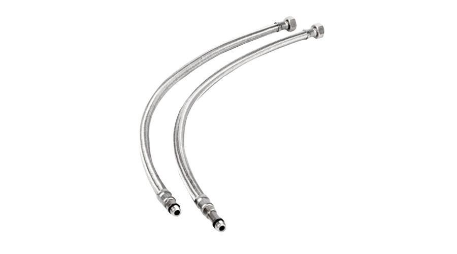 Batarya Flex Hortum 3/8-M10 80 cm Kısa Uç