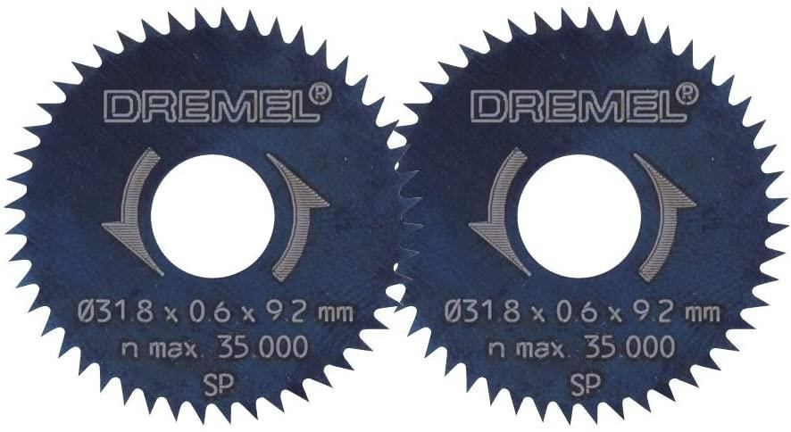 Dremel 546 Minyatür Daire Testere Bıçağı 31.8 mm 2'li Paket