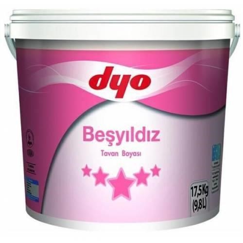 Dyo Beşyıldız Tavan Boyası 17,5 Kg Beyaz