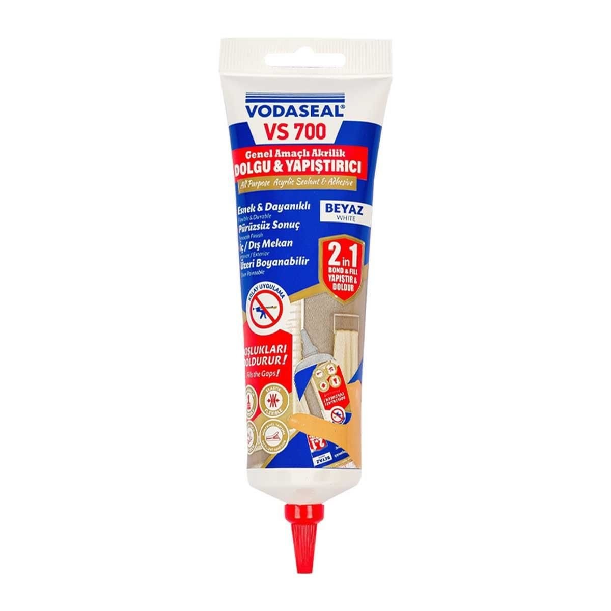 Vodaseal VS700 Akrilik Dolgu ve Yapıştırıcı 400 gr