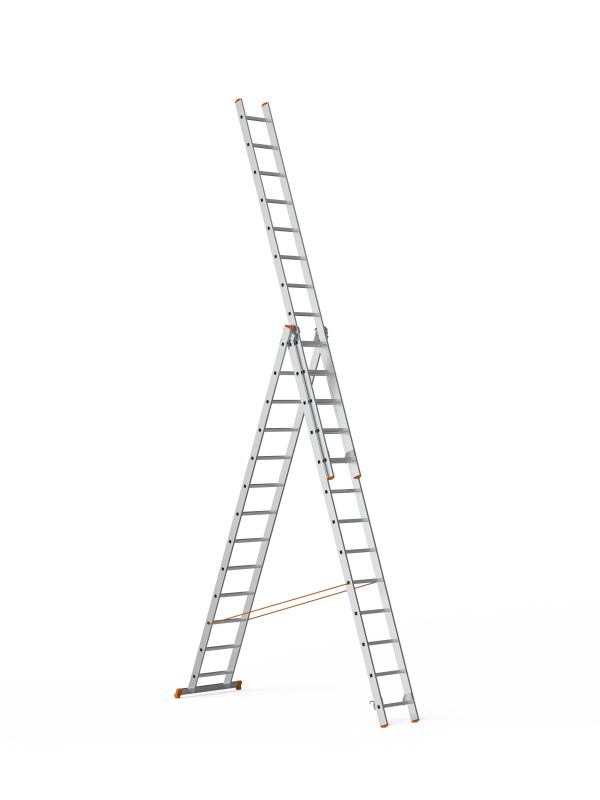 Alüminyum Merdiven 10,65 Metre 3x13 A Tipi Sürgülü 