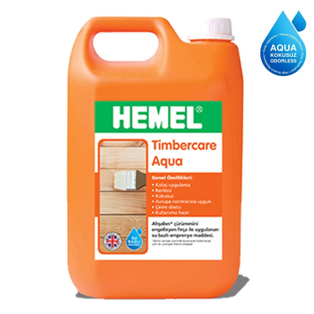 Ahşap Çürüme Koruyucu 20 Litre Şeffaf Hemel Timbercare Aqua Emprenye 