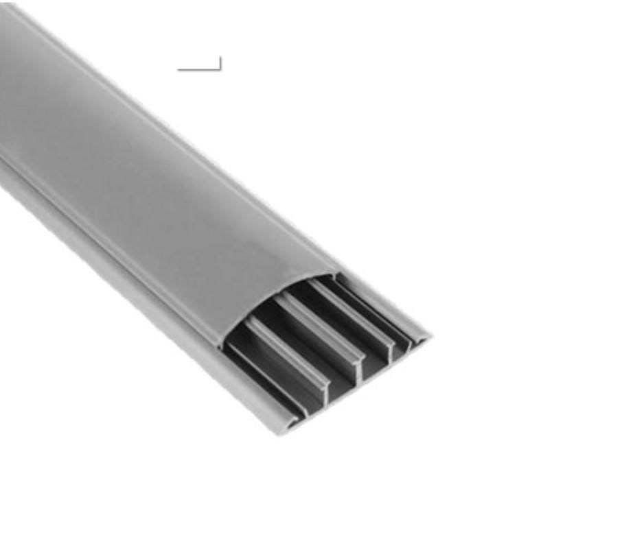 Balık Sırtı Kablo Kanalı 90X20 Gri 2 Metre