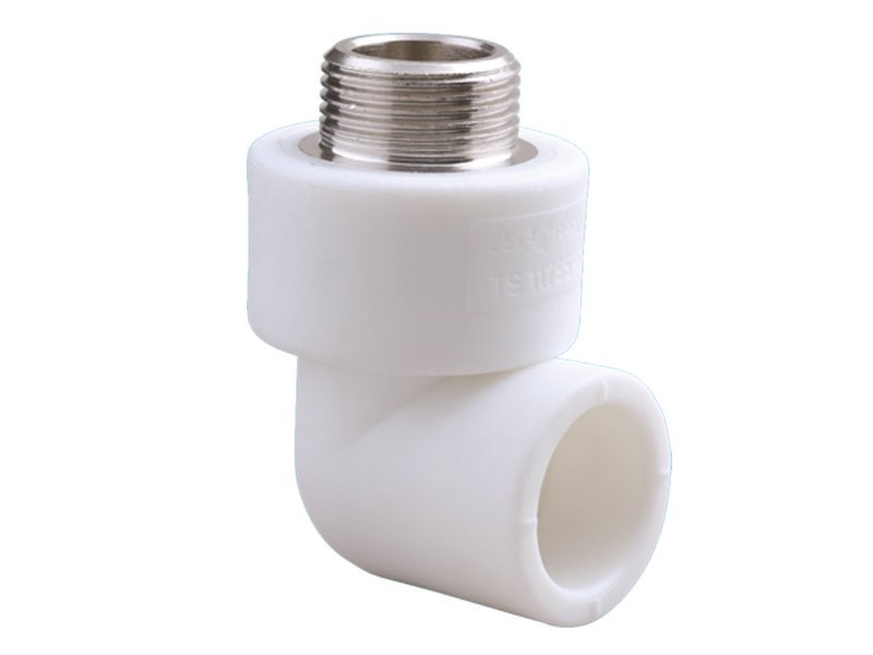 Pvc Boru PPRC Dış Dişli Dirsek 20x3/4'' 10 Adet