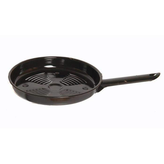 Saplı Profesyonel Emaye Közleme Tavası (kestanematik)