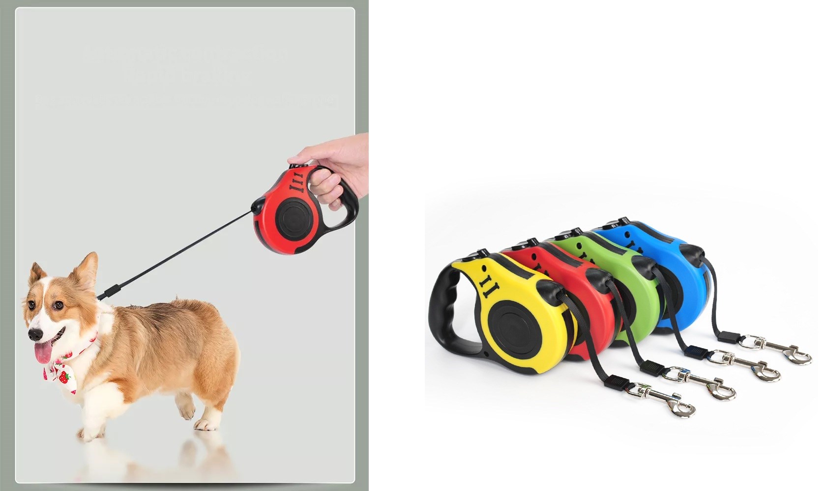 Otomatik  Makaralı Kedi Tasması / Köpek Tasması 3 Metre - 15 Kg