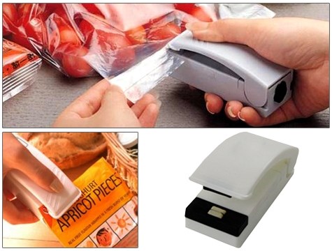 Poşet Kapatıcı - Poşet Ağzı Kapatıcı Isıtmalı Yapıştırma