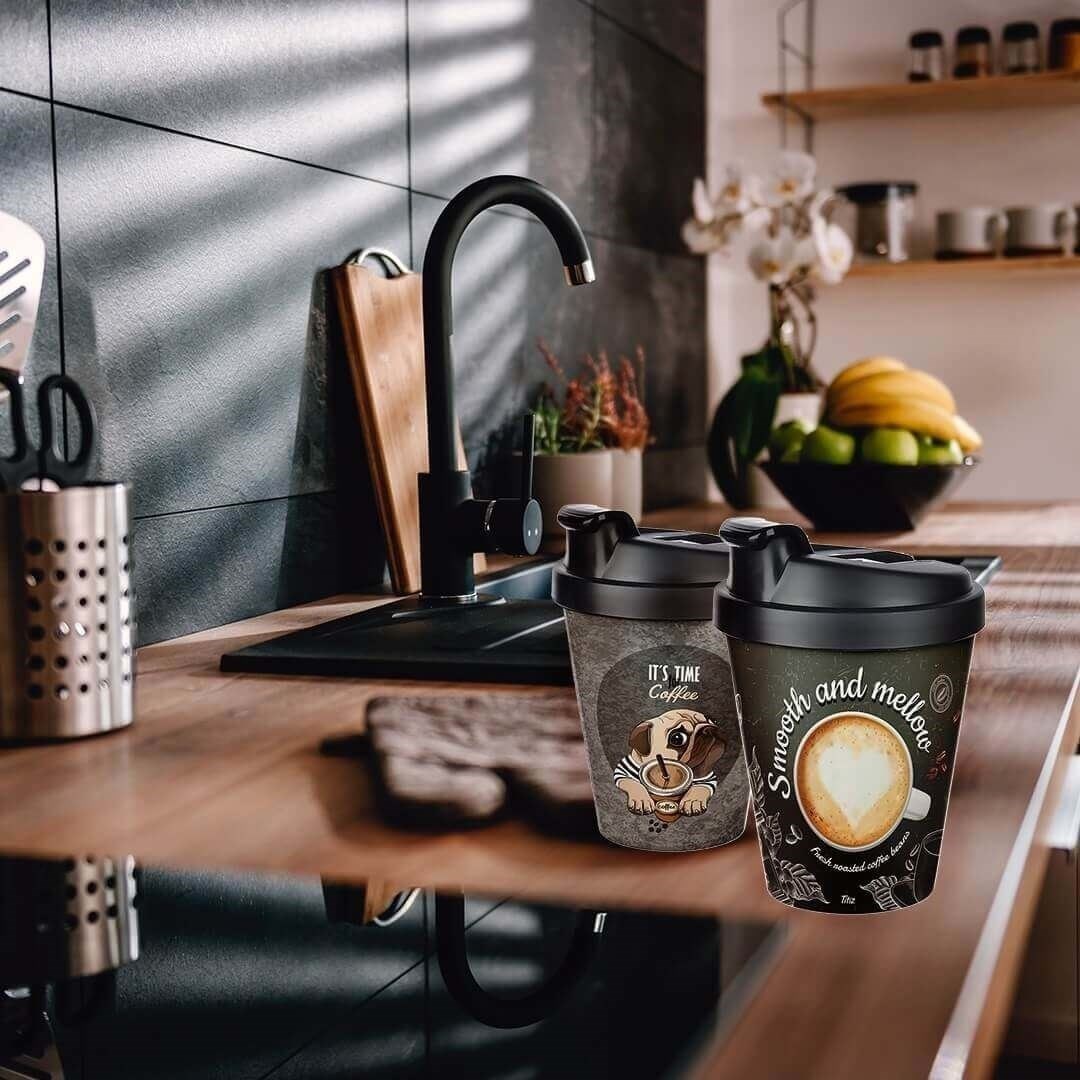 Kahve Bardağı - Termoslu 400ml - 13,5 Oz