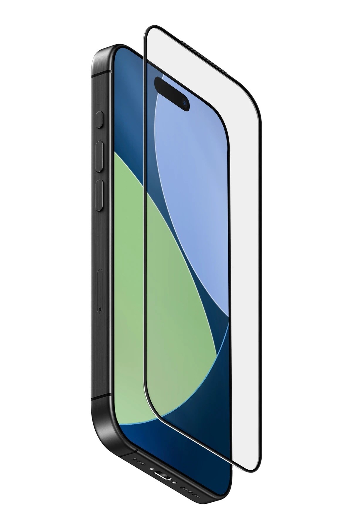 İphone 14 Pro Max Ekran Koruyucu Kırılmaz Cam Çıtalı Koruyucu