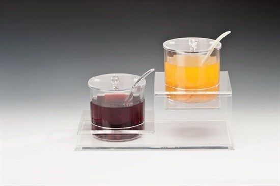 2 Li Merdiven Model Polycarbonat Sosluk Reç.Standı-18450