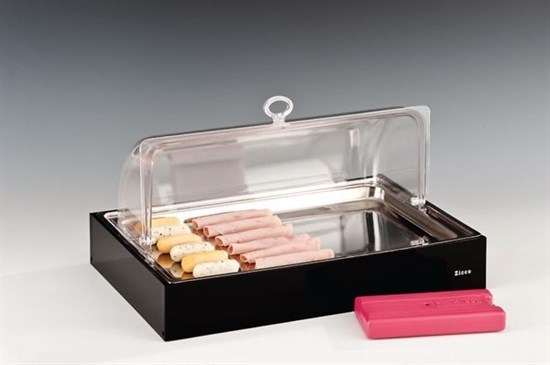 Küçük Pc.Rolltop Kapaklı Soğutuculu Teşhir Standı-18491