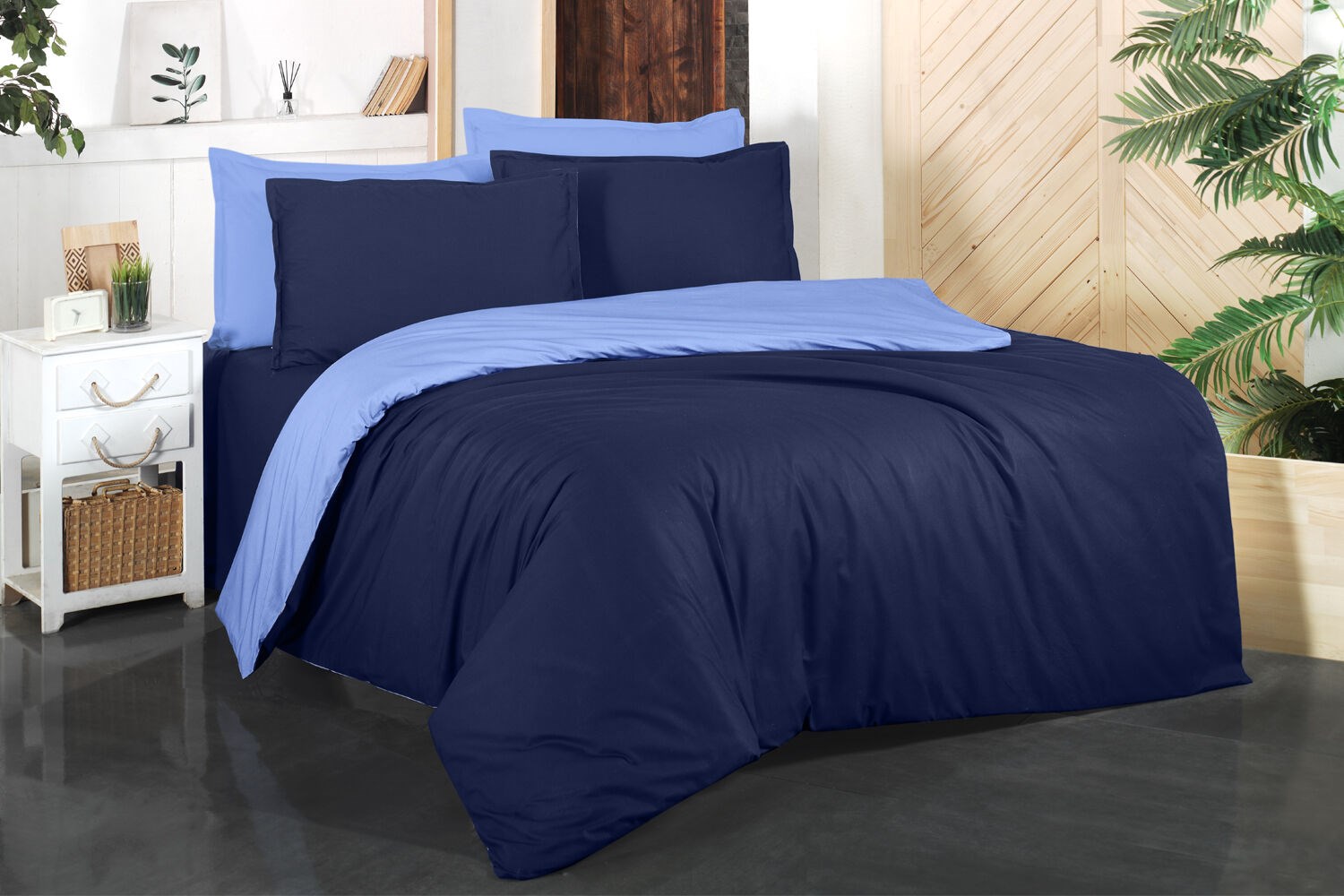 6 Parça  çift kişilik nevresim takımı 