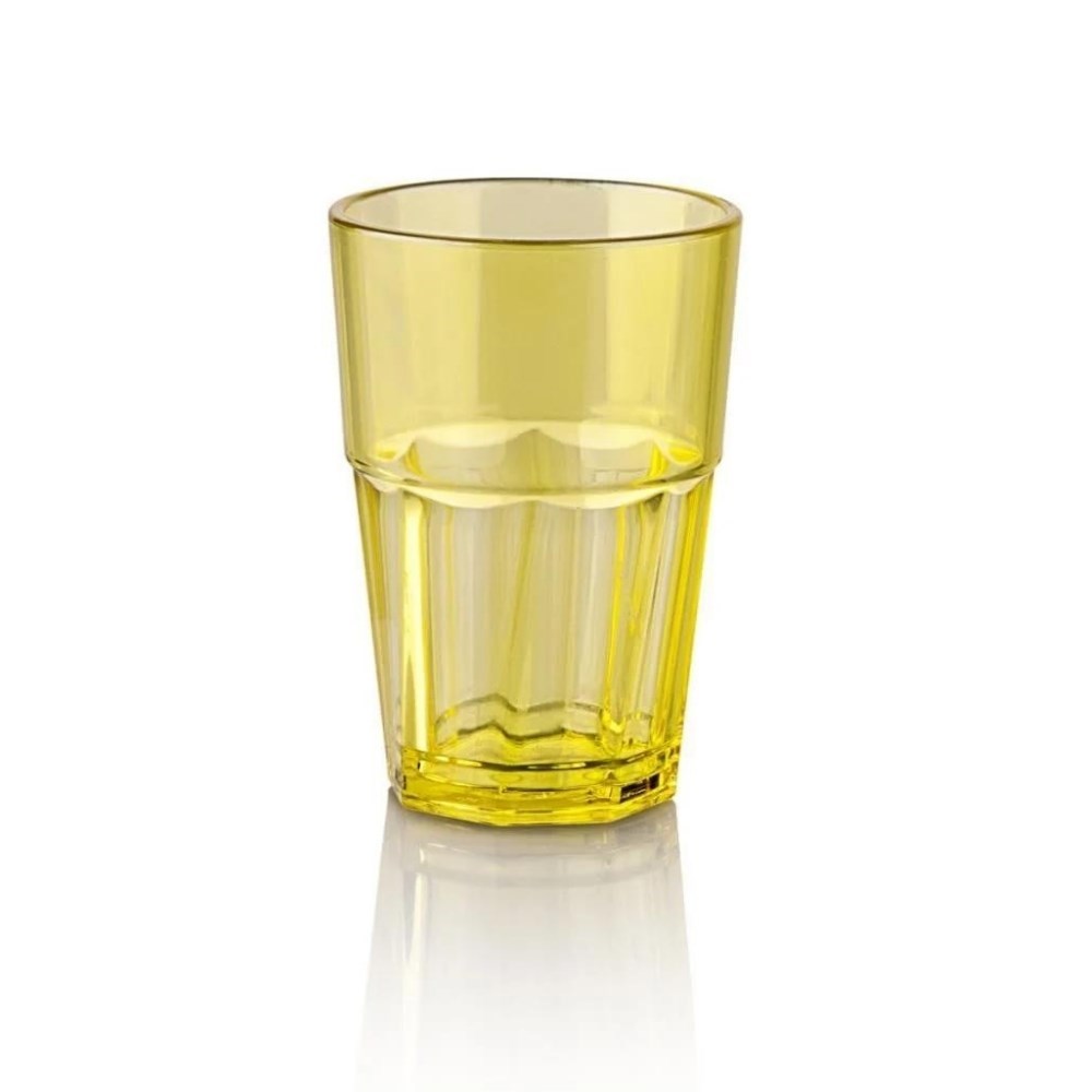 Polikarbonat Bardak 300 ml Sarı
