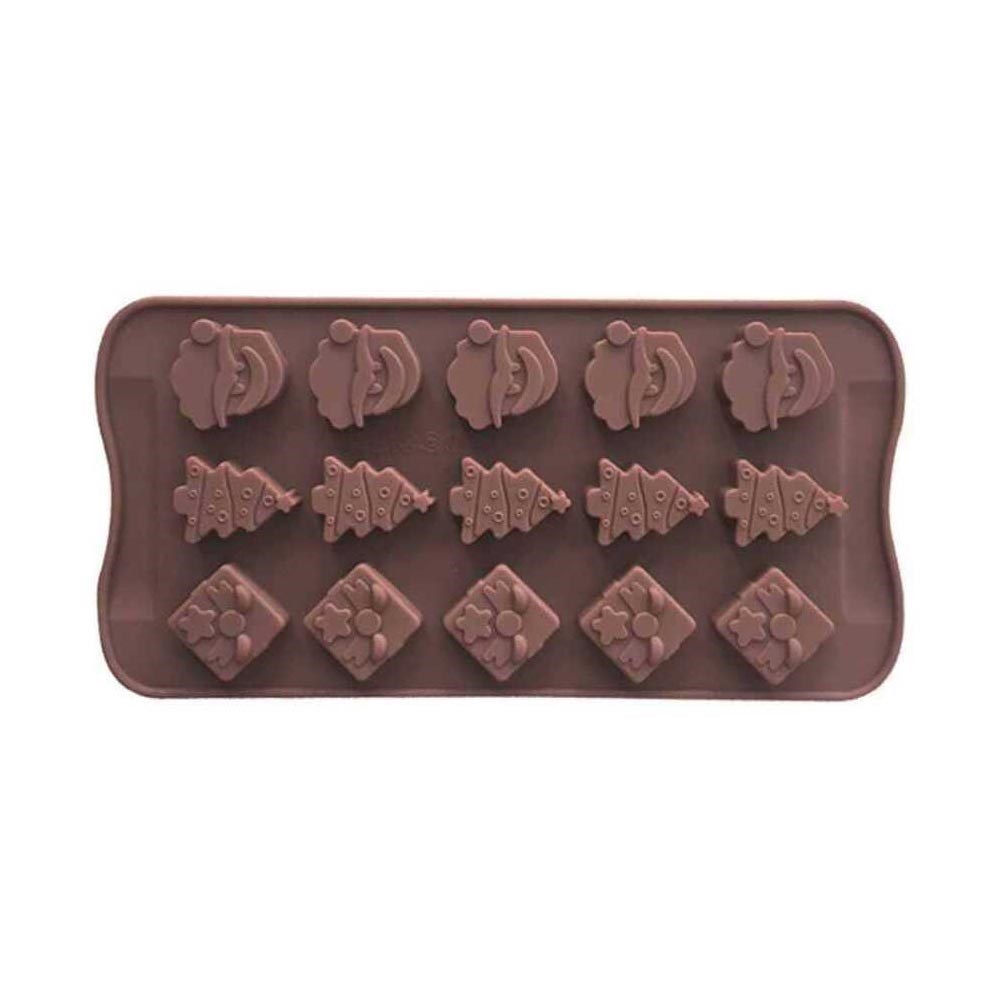 Silikon Çikolata Kalıbı Çam 20,5x10,5x1 cm