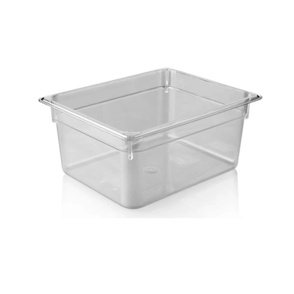 Polikarbon Şeffaf Gastronom Küvet 1/2 150 mm