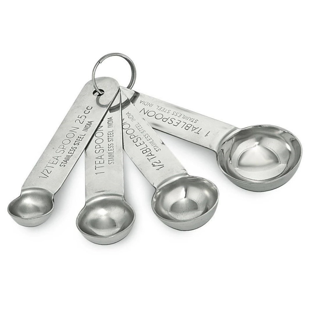 Dörtlü Ölçü Kaşık Seti