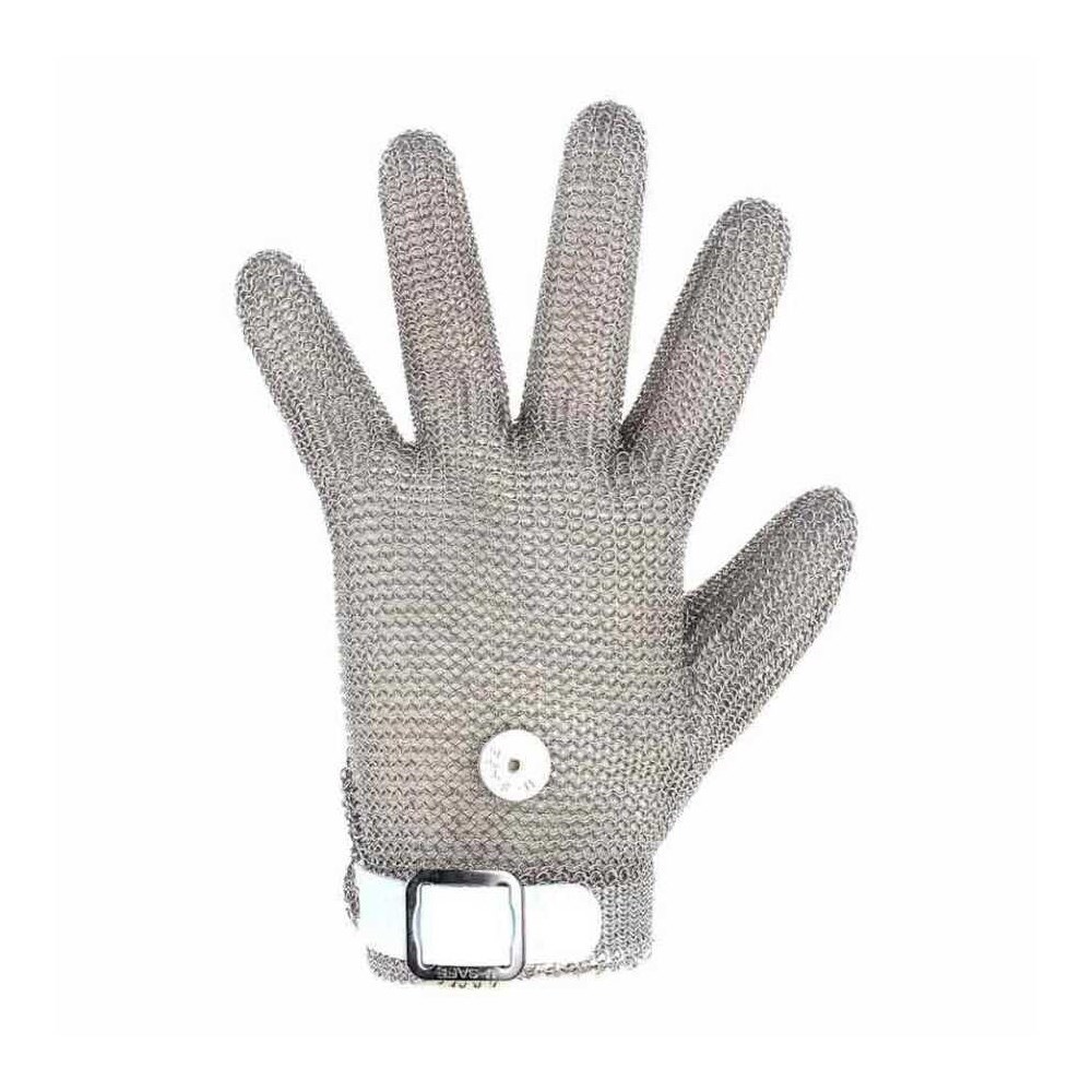 Çelik Eldiven Beyaz (S)