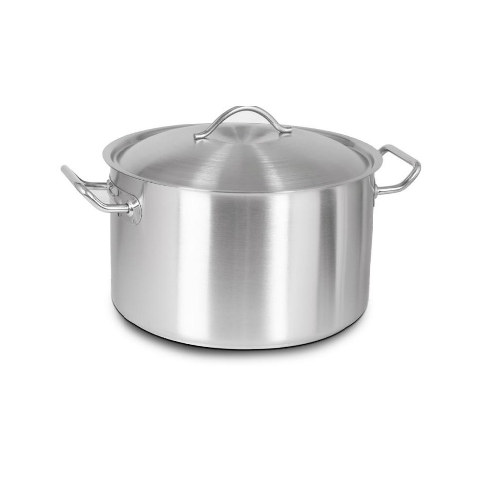 Kapaklı Silindirik Tencere 28x23 cm